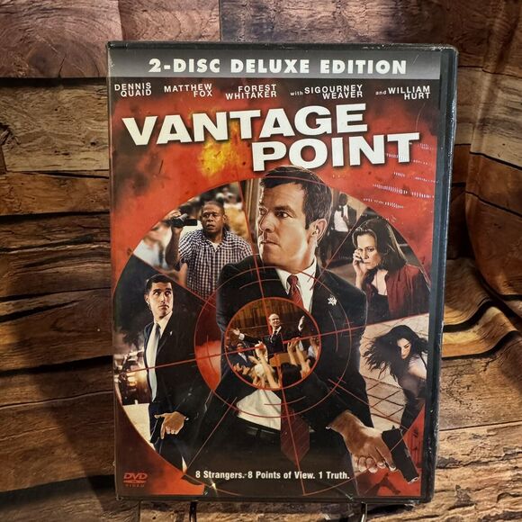 Vantage Point DVD Movie 2008 2-Disc Deluxe Edition Dennis Quaid Forest Whitaker - Picture 1 of 6